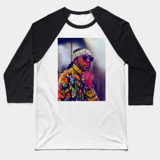 Abstract 2 Chainz Baseball T-Shirt